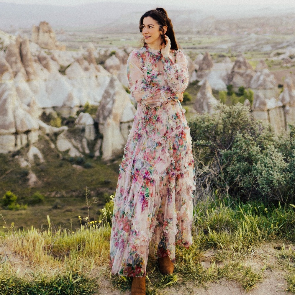 Untamed Petals - Dreamer Maxi - Size Small - Floral